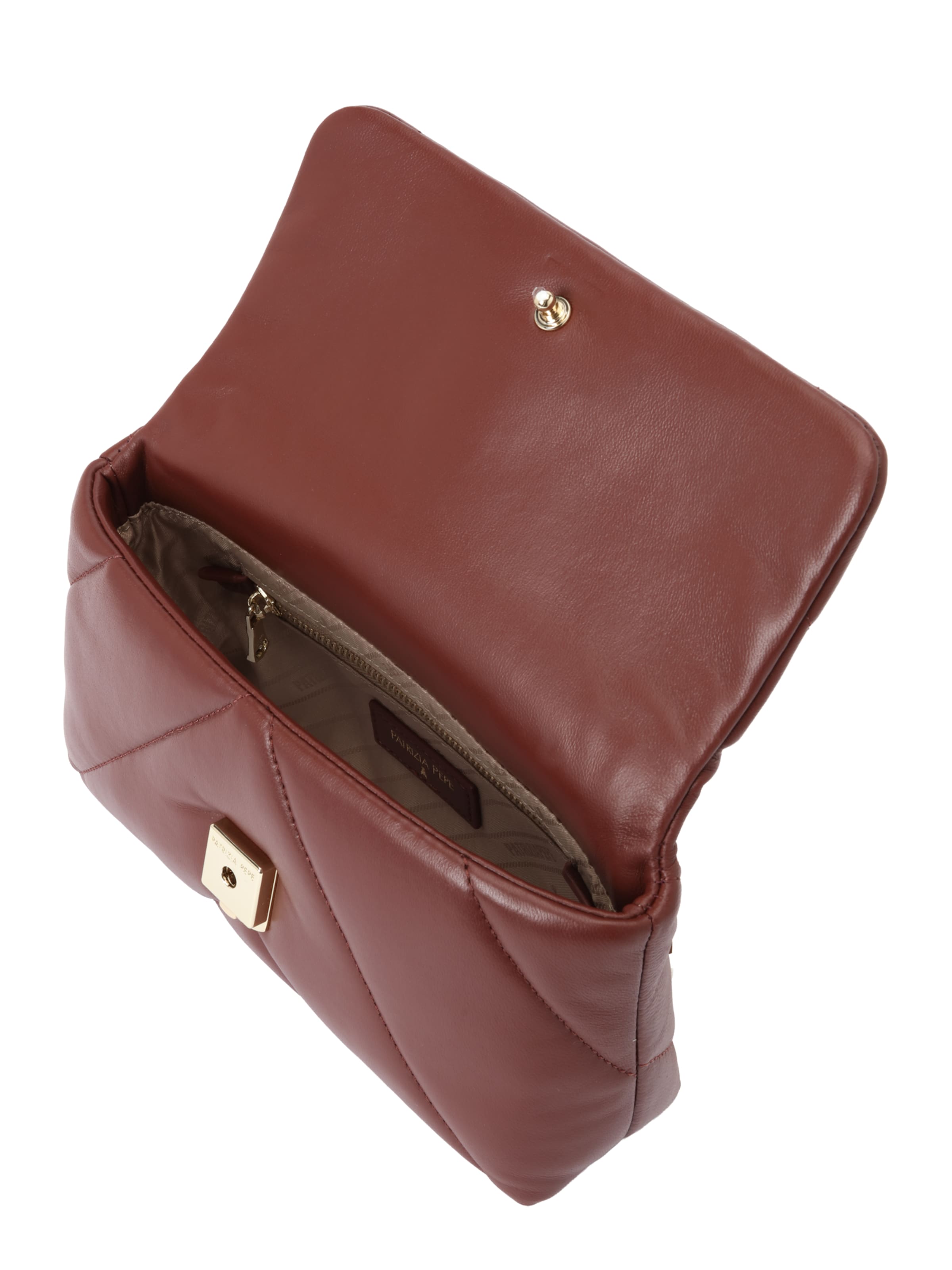 PATRIZIA PEPE Axelremsväska i brun