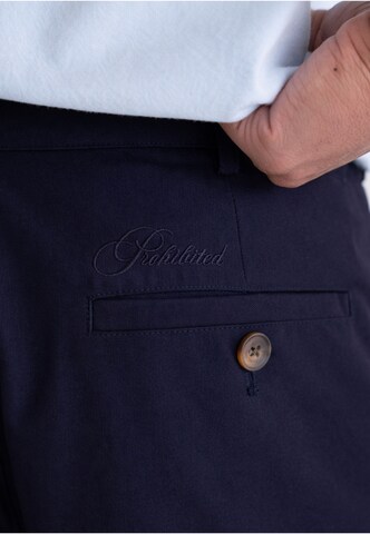regular Pantaloni di Prohibited in blu
