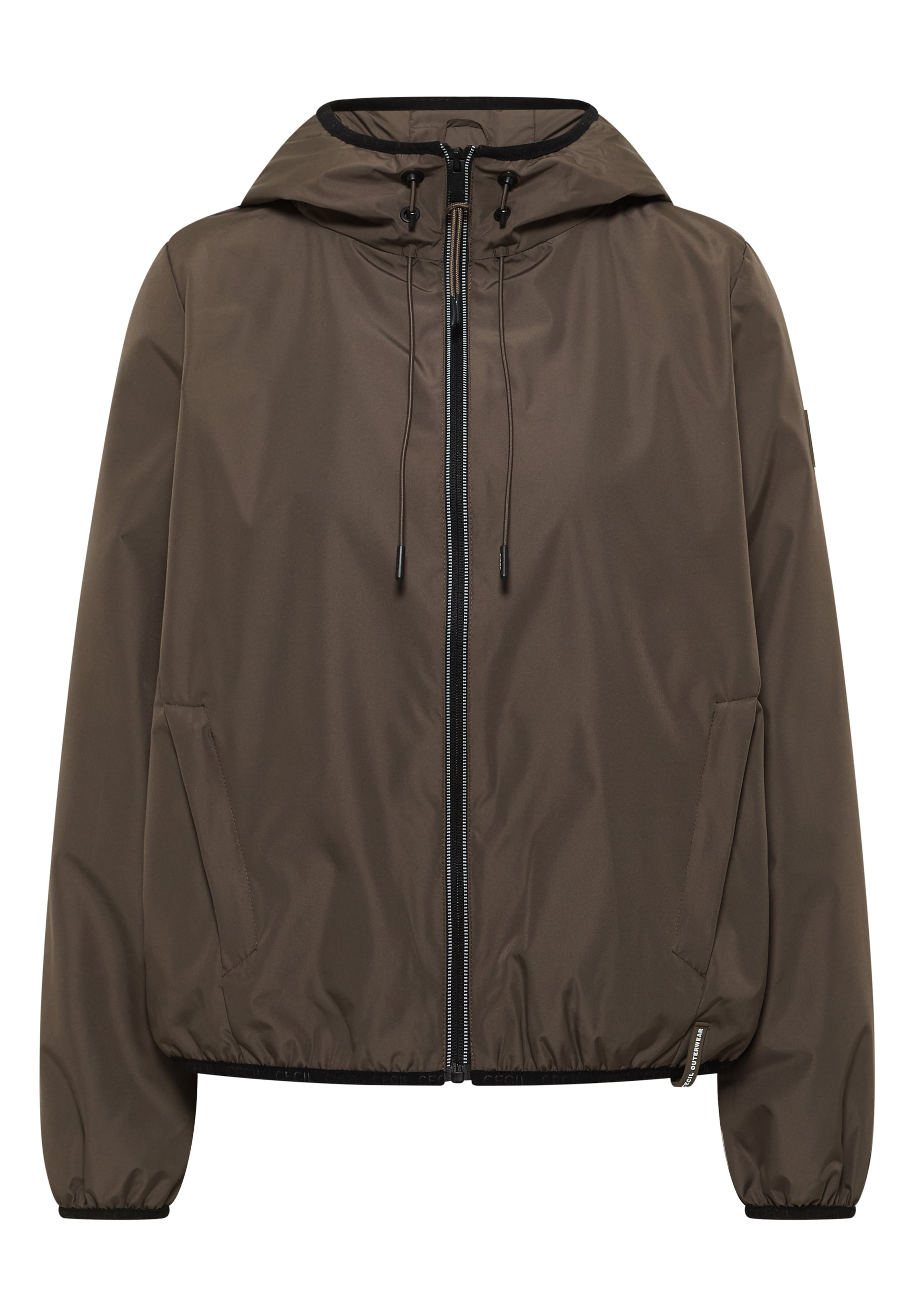 CECIL Between-Season Jacket in Brown: front