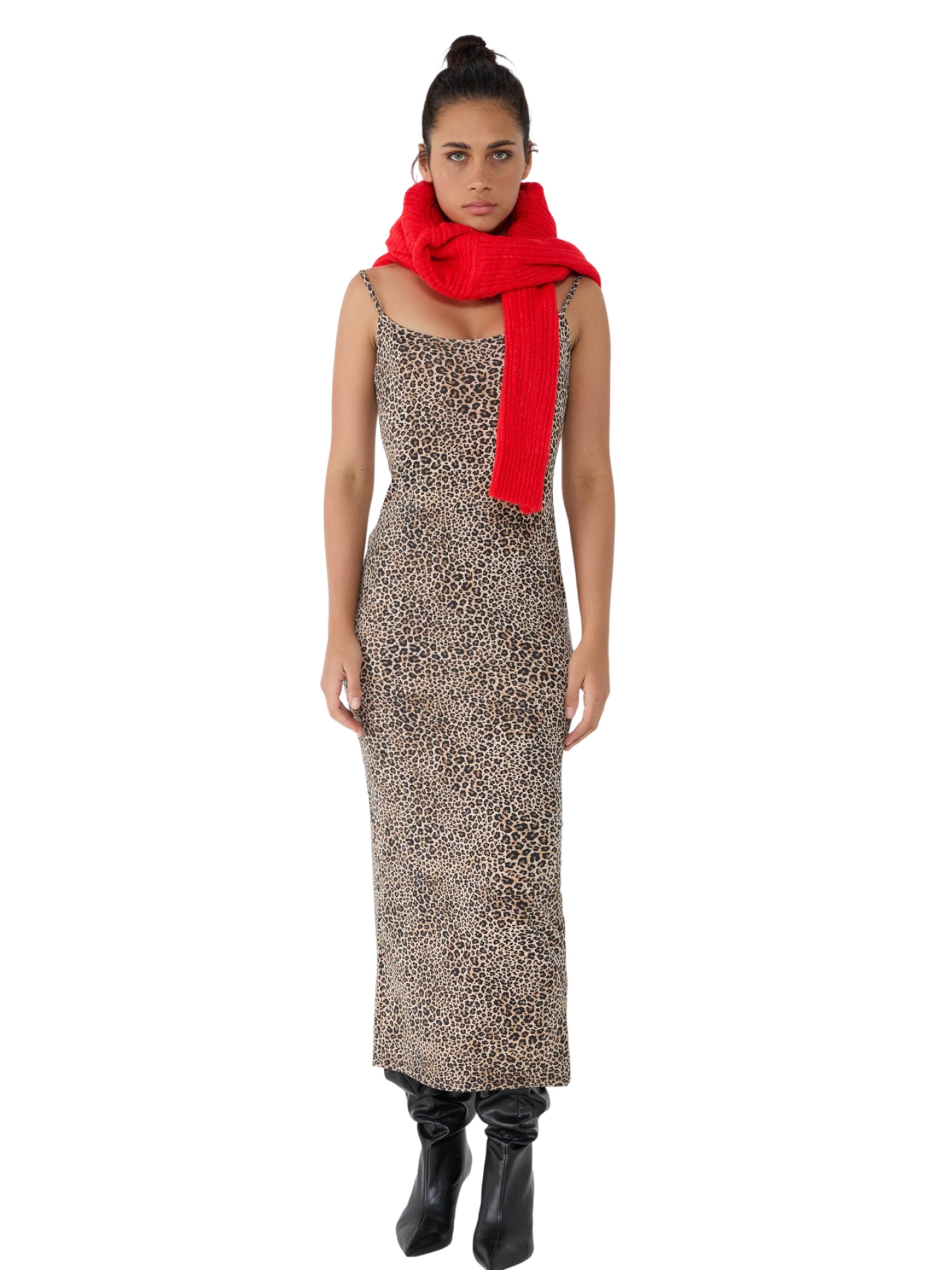 Robe No Matter What en marron : devant