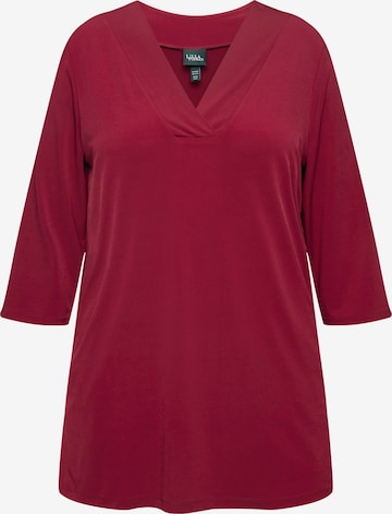 T-shirt Ulla Popken en rouge : devant