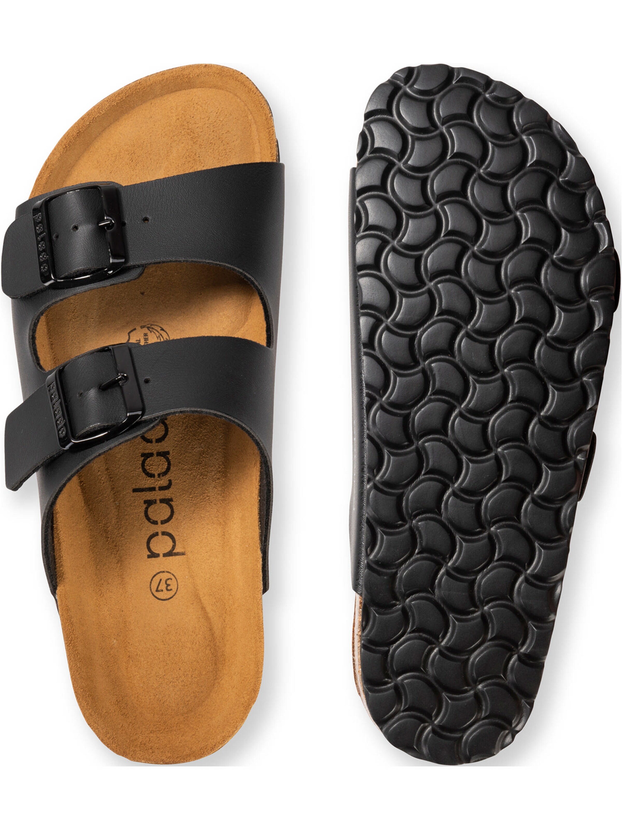 Palado Mules 'Palado Korfu Matt' in Black