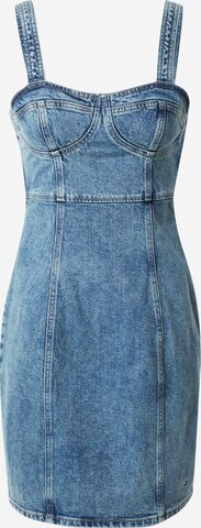 Robe Tommy Jeans en bleu : devant