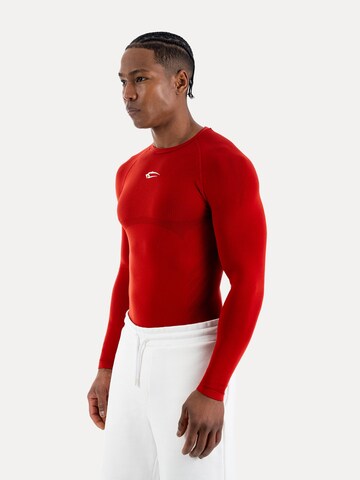 Smilodox Compression Longsleeve Carnos in Rot