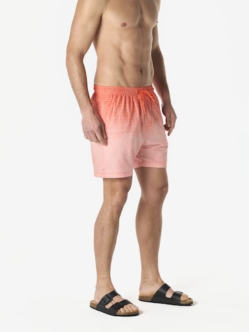 Shorts de bain KOROSHI en orange