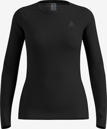Base layer 'ACTIVE F-DRY LIGHT' di ODLO in nero: frontale