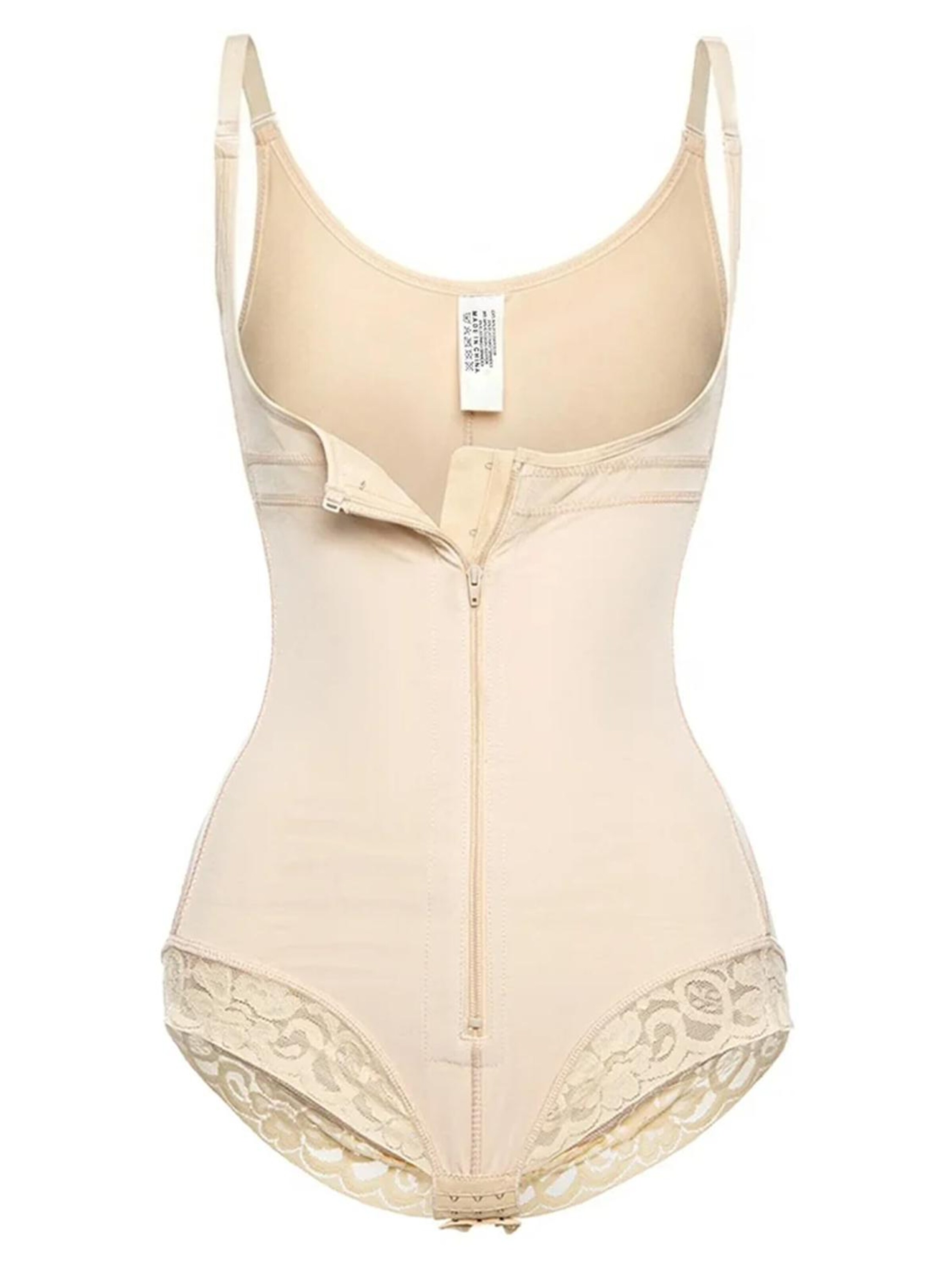 Shapetape Shaping bodysuit in Beige: front