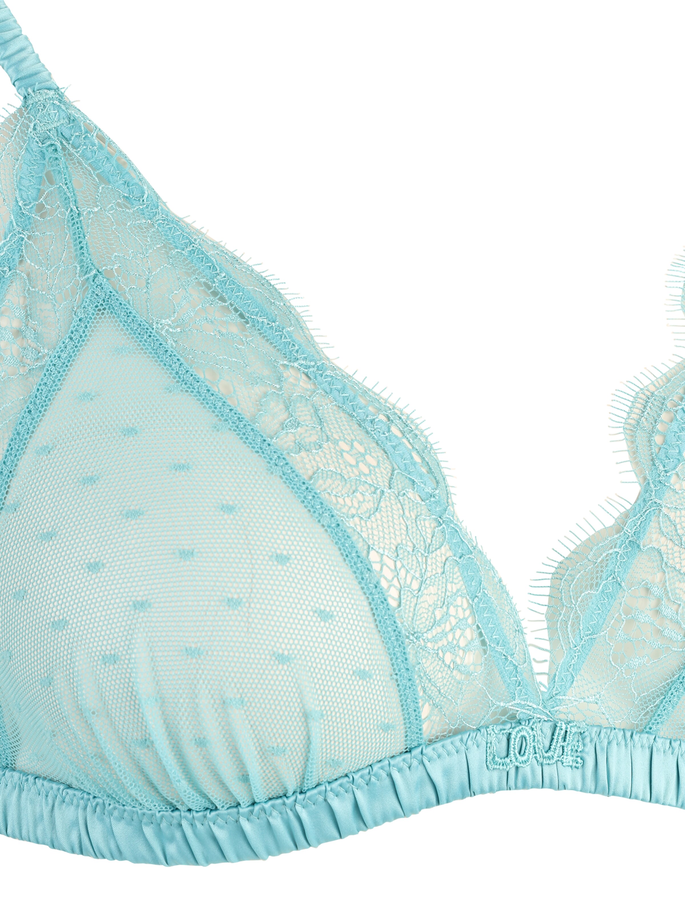 LOVE Stories Kolmnurk Rinnahoidja 'Love', värv sinine