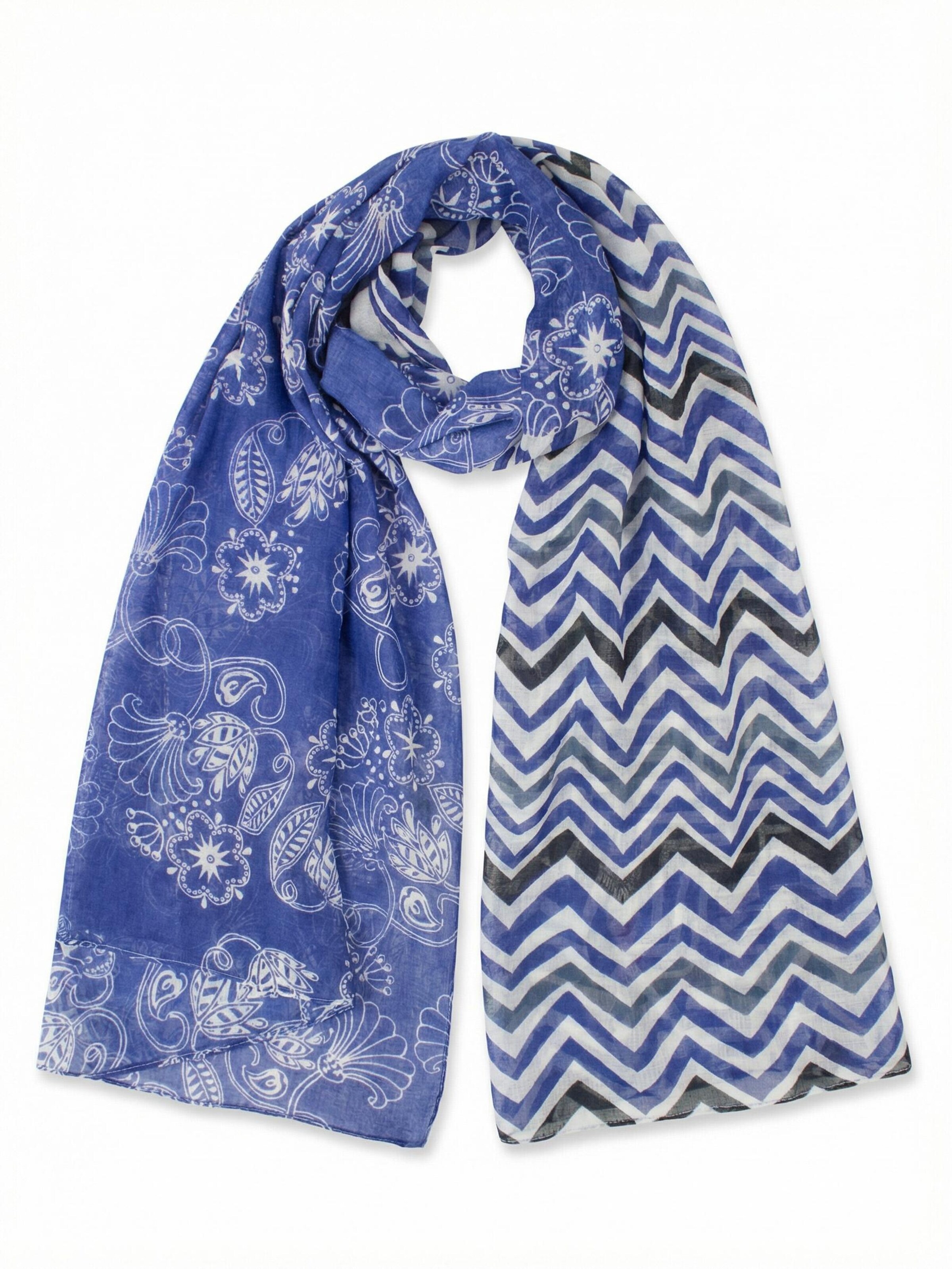Sunsa Scarf 'Sunsa' in Blue