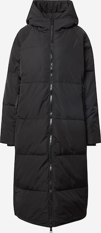 Manteau d’hiver 'BUNALA' ICHI en noir : devant