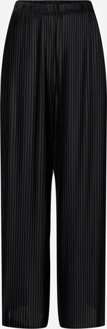 ABOUT YOU Wide leg Broek 'Juliane' in Zwart: voorkant