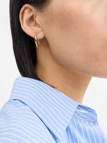 Boucles d'oreilles COACH en or : devant