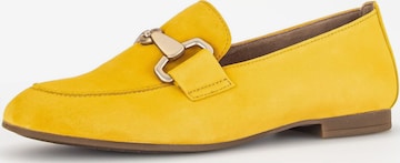 GABOR Classic Flats in Yellow: front