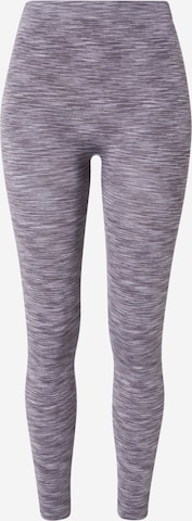ENDURANCE Skinny Workout Pants 'Crina' in Grey: front