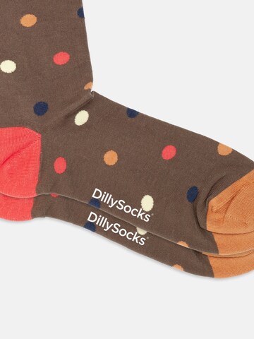 DillySocks Sokken 'Earthy Tones' in Gemengde kleuren