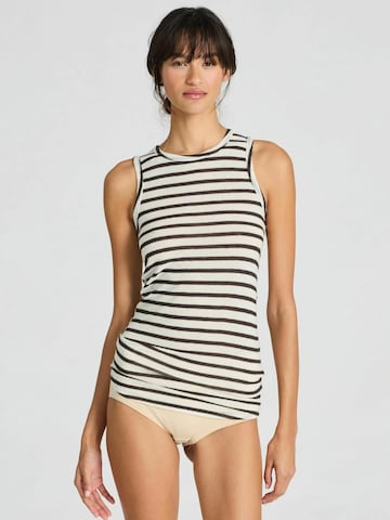 Gai+Lisva Top 'Alberte' in Grau: Vorderseite