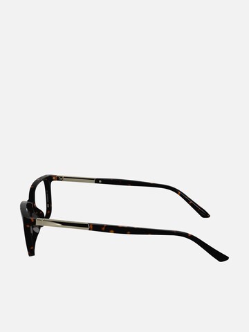 Lunettes de soleil Calvin Klein en marron