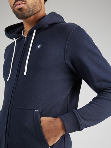 SCOTCH & SODA Sweat jacket 'Essential' in Blue