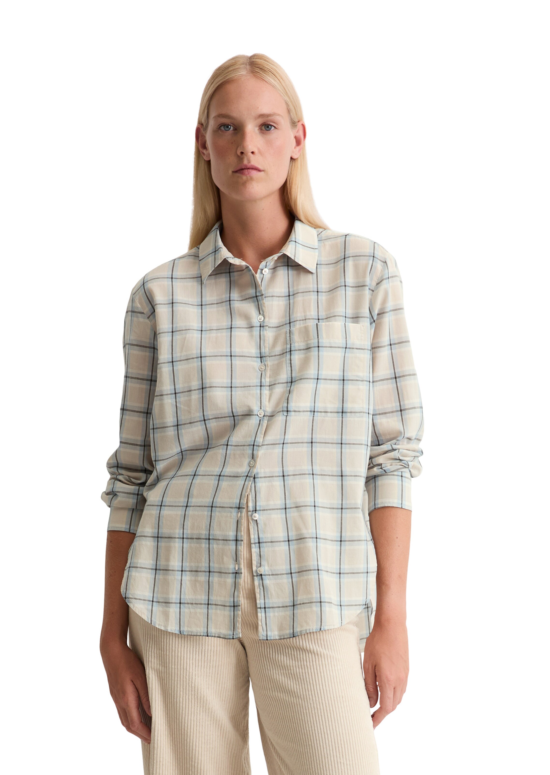 Marc O'Polo Блузка в Бежевый: спереди