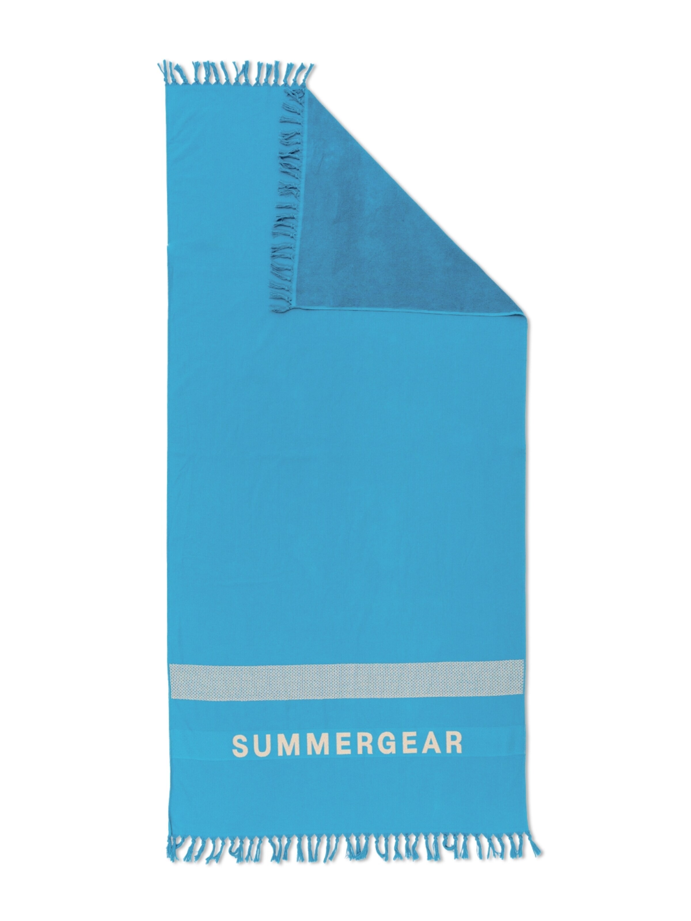 Serviette de plage 'Shore 100 X 200 cm' SummerGear en bleu