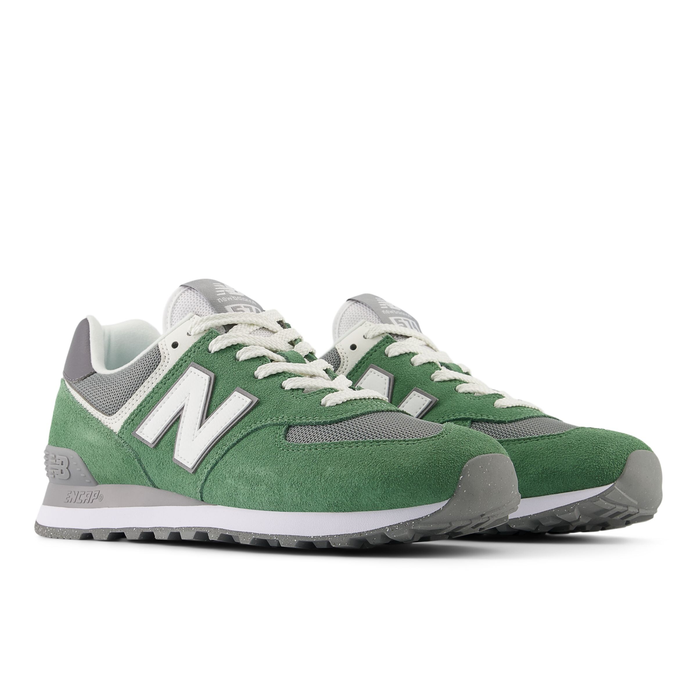 Baskets basses '574' new balance en vert