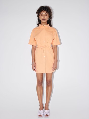 LeGer by Lena Gercke Shirt Dress 'Mareike' in Orange