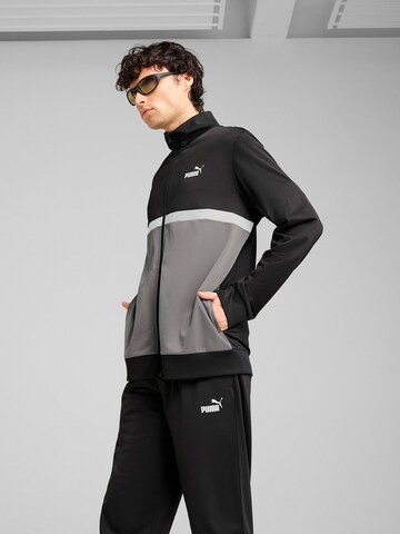 PUMA Trainingsanzug in Schwarz