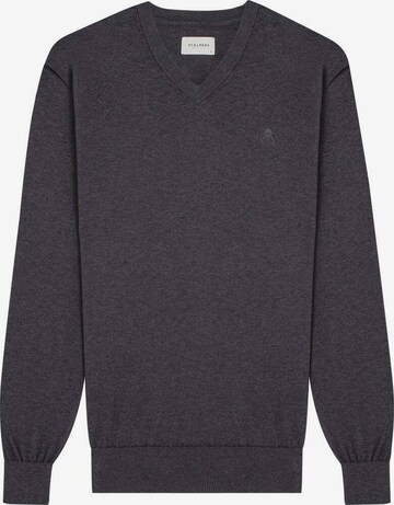 Scalpers Sweater in Grey: front