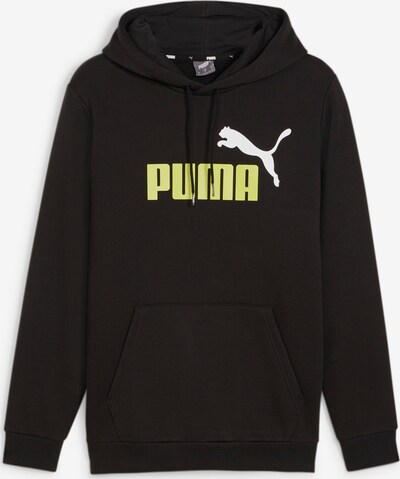 PUMA Athletic Sweatshirt in Yellow / Black / White, Item view