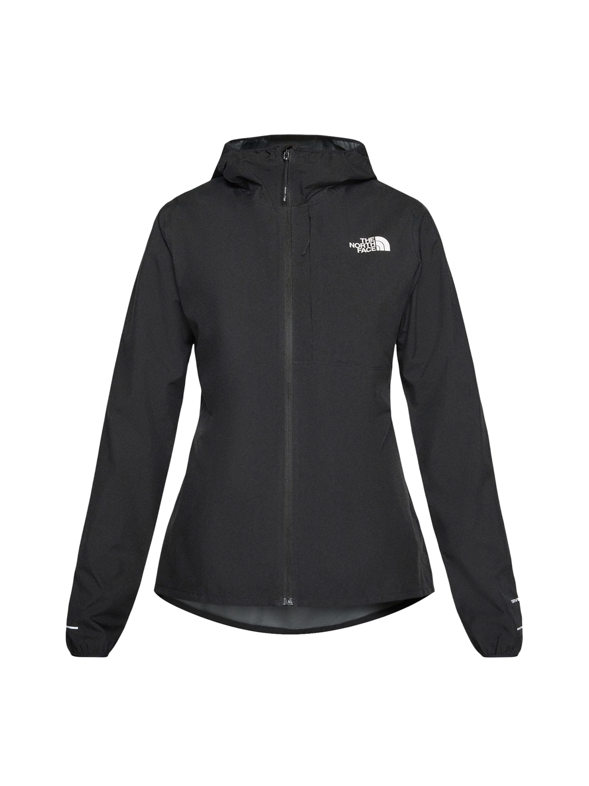THE NORTH FACE Outdoorová bunda 'FONTANALES' – černá: přední strana