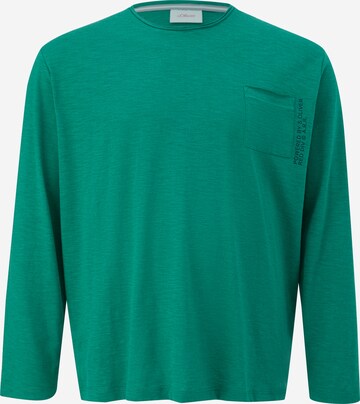 T-Shirt s.Oliver en vert : devant