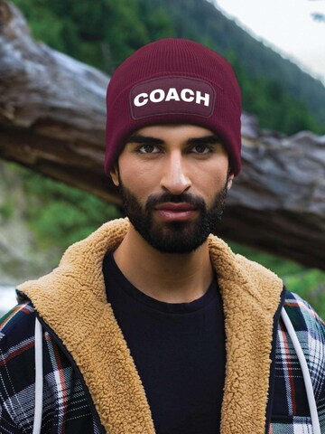 Youth Designz Mütze 'Coach'‌ in Rot