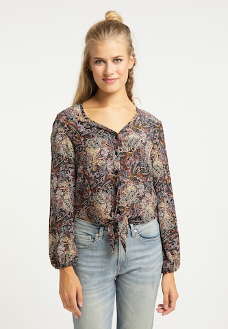 usha FESTIVAL Blouse in Gemengde kleuren: voorkant