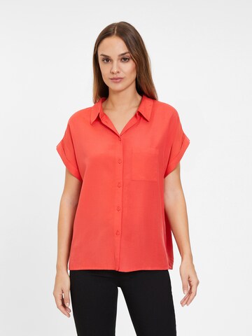 LASCANA - Blusa em vermelho: frente