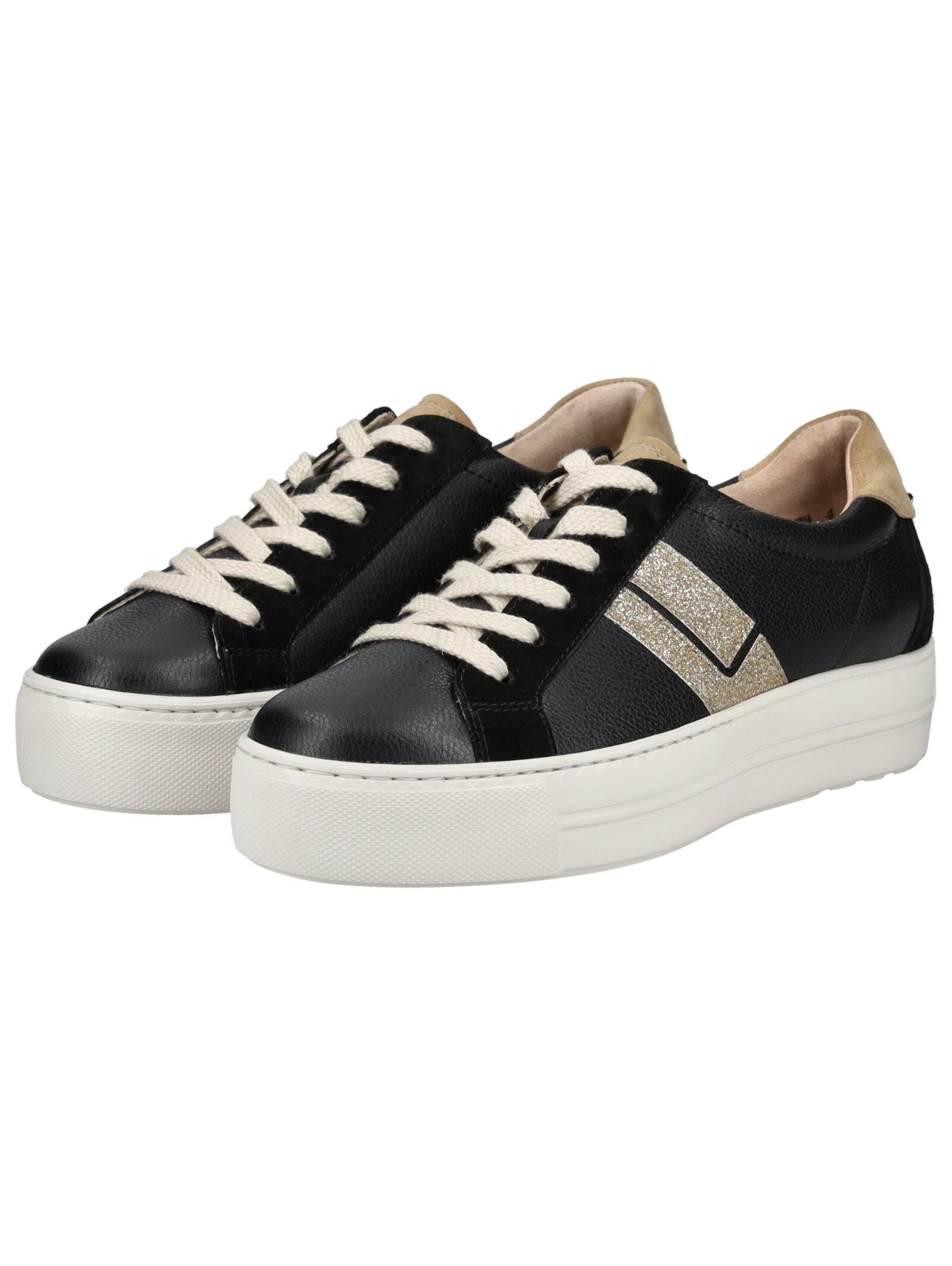Paul Green Sneakers laag in Zwart