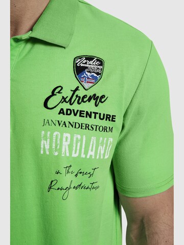 T-Shirt 'Torkild' Jan Vanderstorm en vert