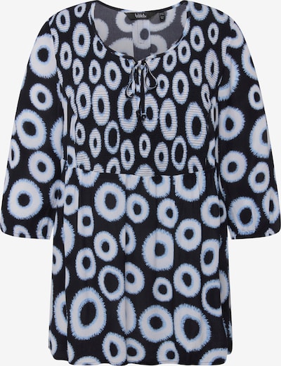 Ulla Popken Bluse in marine / helllila, Produktansicht