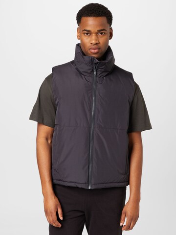 WEEKDAY Bodywarmer in Zwart: voorkant