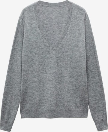 MANGO Pullover 'Serranov' in Grau: predná strana