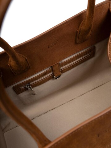 L37 HANDMADE SHOES Håndtaske 'PALM SPRINGS' i brun