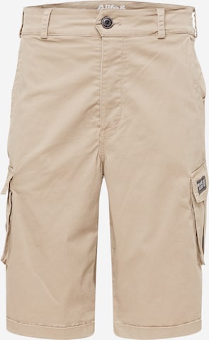 Alife and Kickin Cargo Pants 'Philippe' in Beige: front