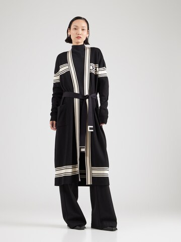 Cappotto in maglia di Elisabetta Franchi in nero