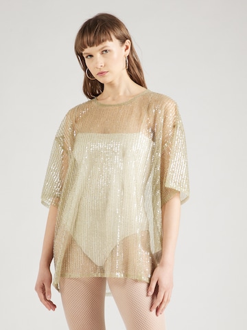 REMAIN - Blusa en beige: frente