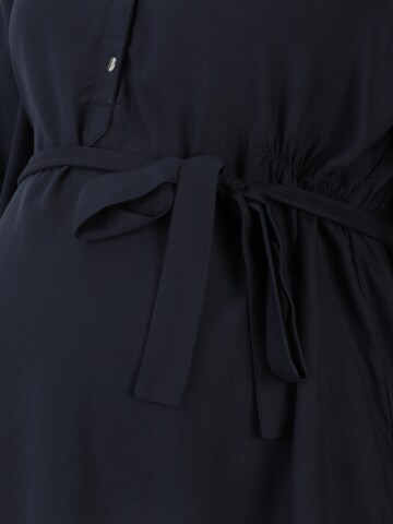 Chemisier 'MLMercy Lia' MAMALICIOUS en bleu