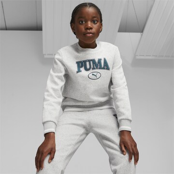 PUMA Athletic Sweatshirt 'SQUAD' in Grey: front