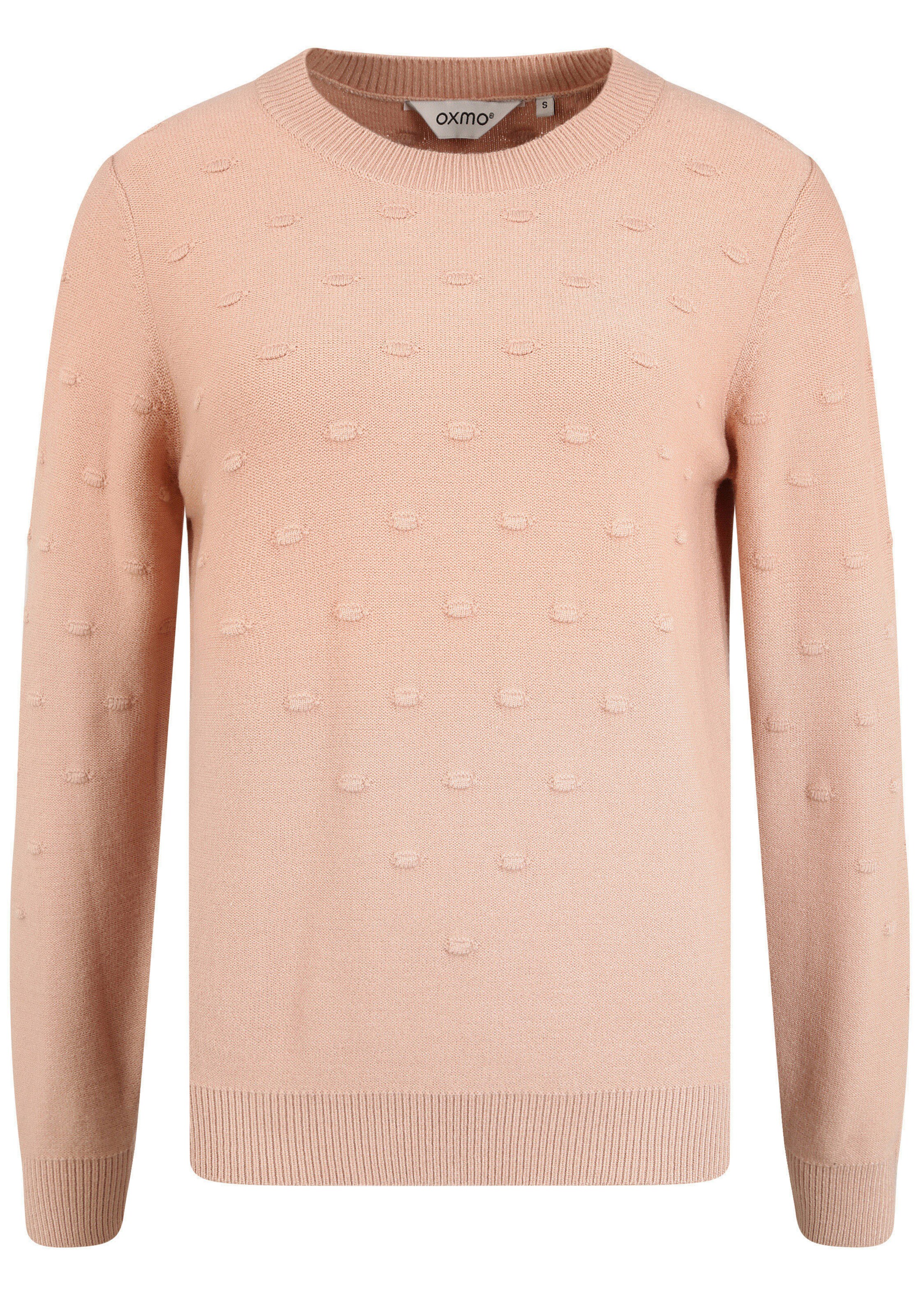 Oxmo - Pullover 'Dotta' em rosa: frente