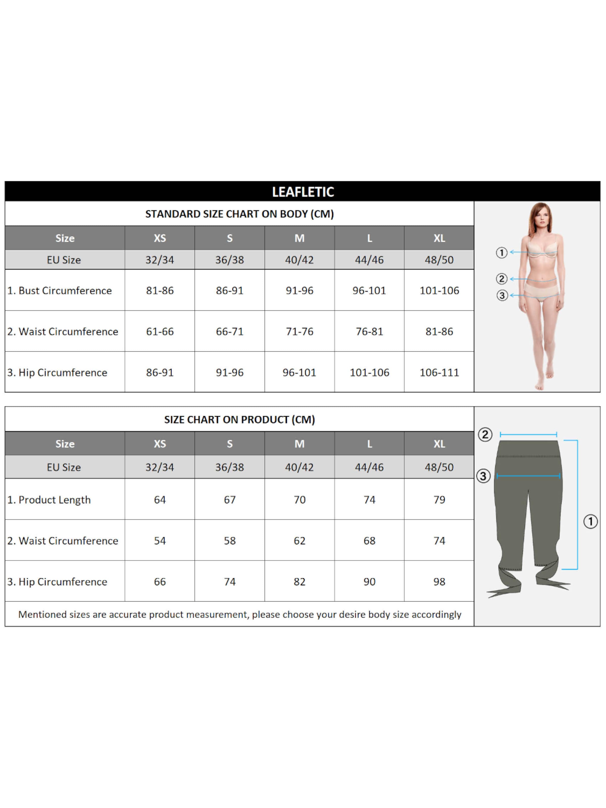 LEAFLETIC - Skinny Leggings 'Leafletic Woman`s Short Length Tail Legging' en verde