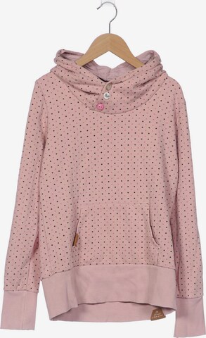 Ragwear Sweatshirt & Zip-Up Hoodie in S in Pink: front