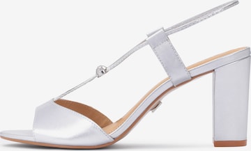 Kazar Sandal i silver: framsida