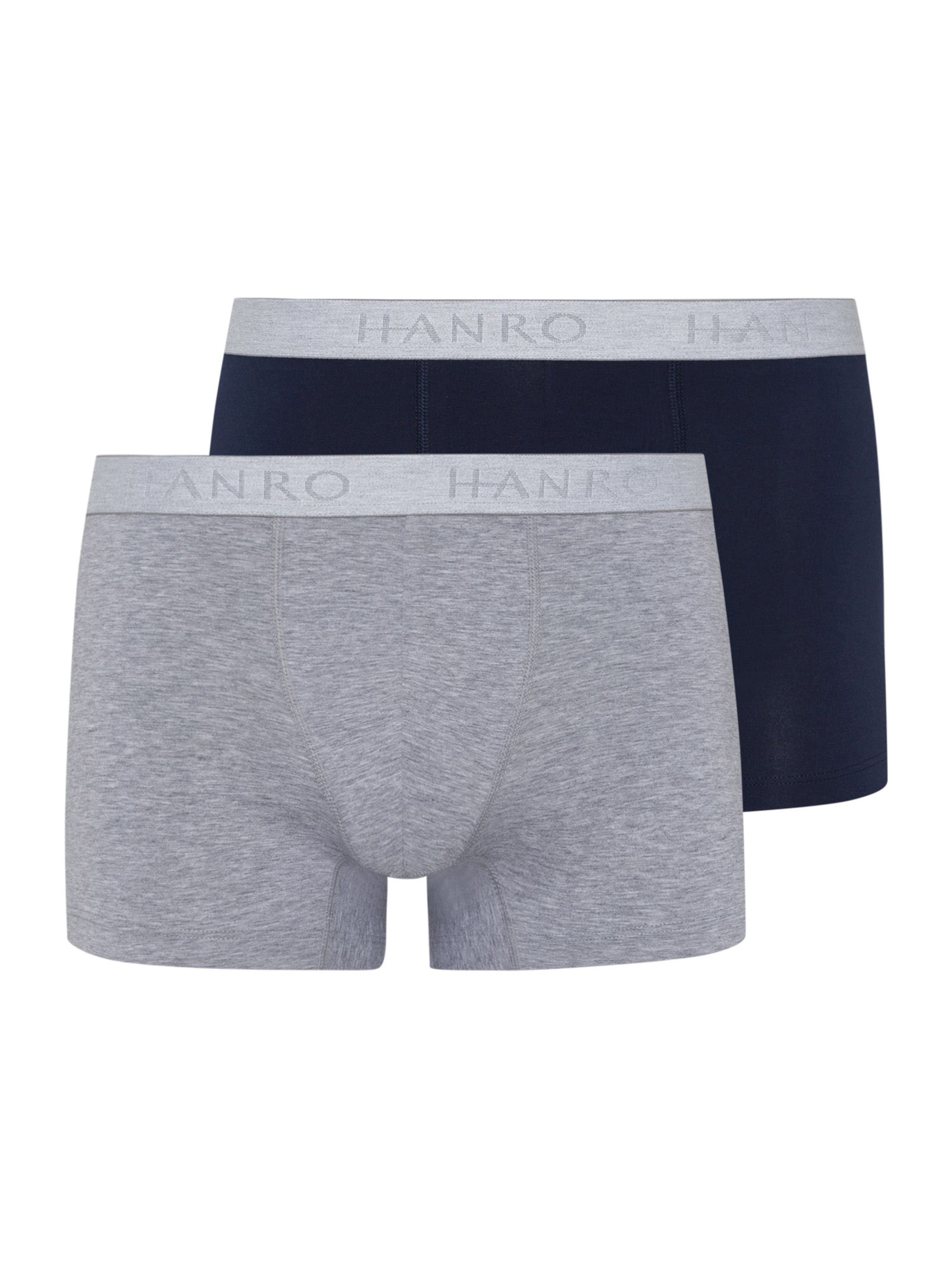 Hanro - Boxers 'Essentials' em azul: frente